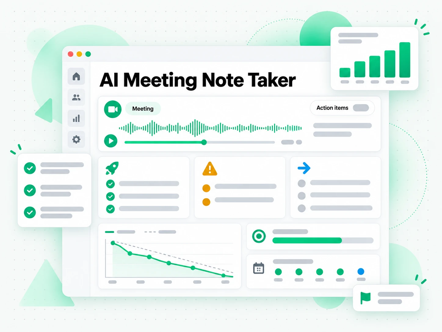 AI Meeting Note Taker: using a meeting notes generator on team standups and sprint reviews