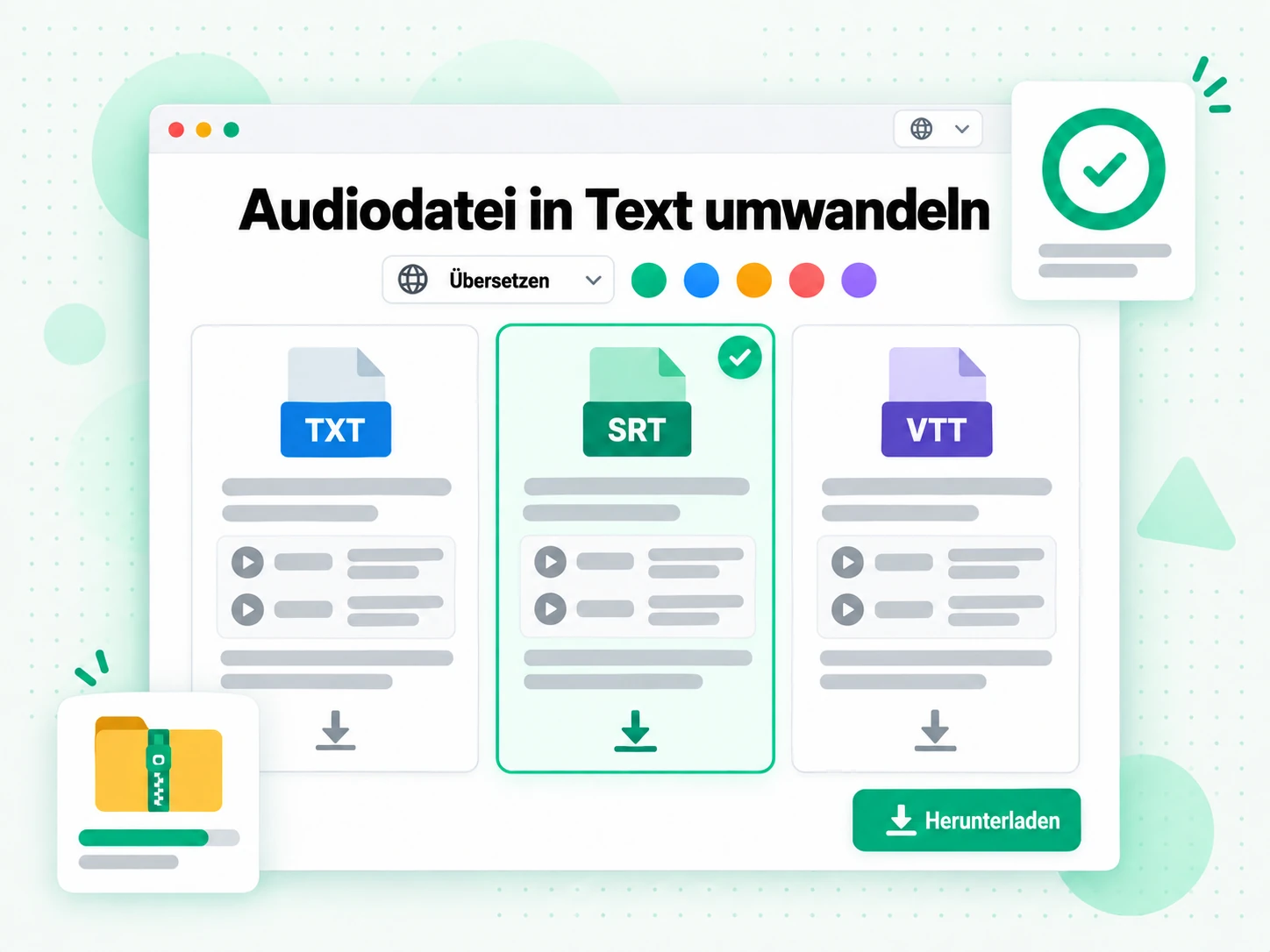 Audiodatei in Text umwandeln und als neuen Artikel oder neues Skript umschreiben