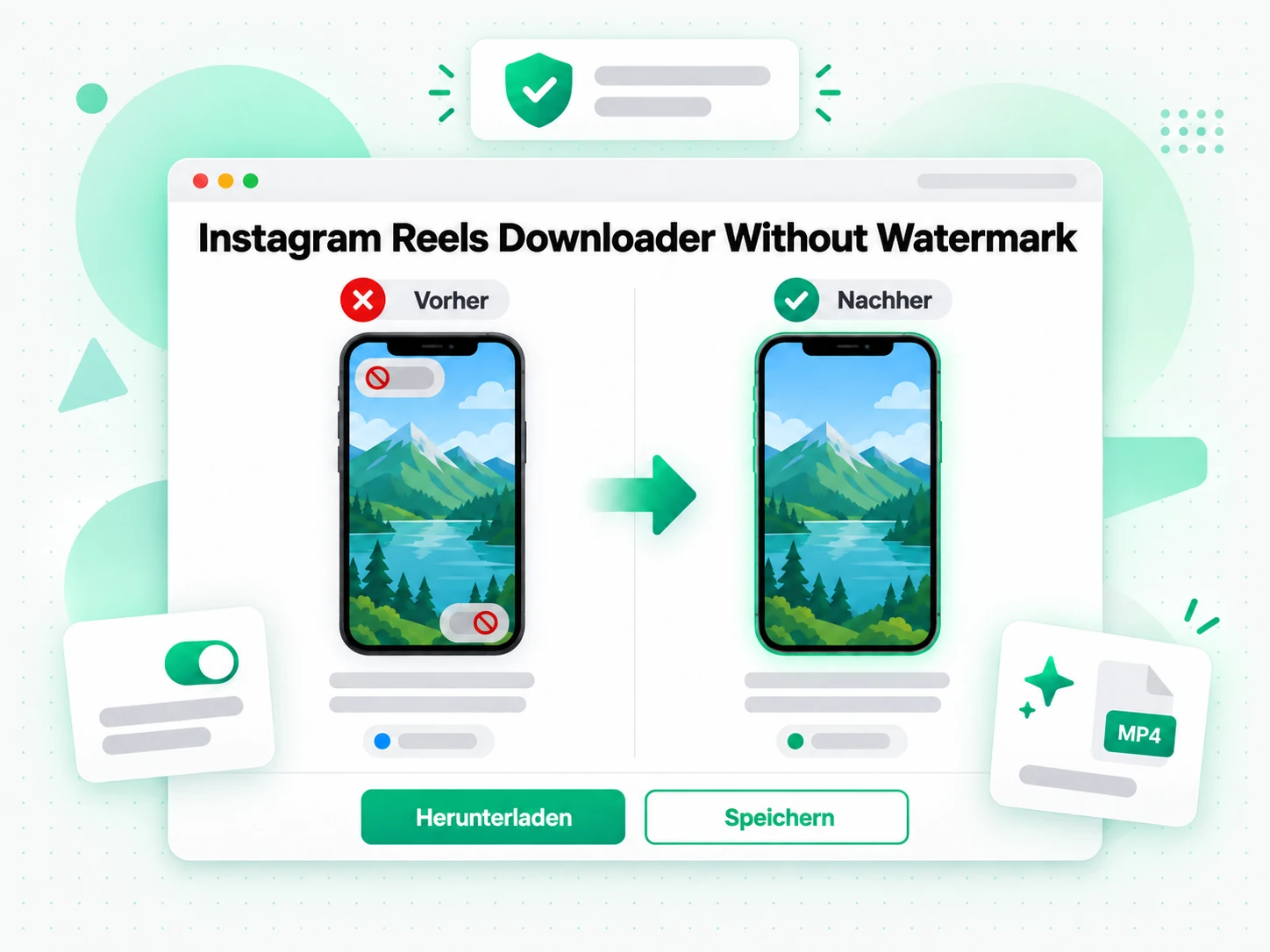 Instagram Reels Downloader Without Watermark: ein freigegebenes Reel offline geprüft