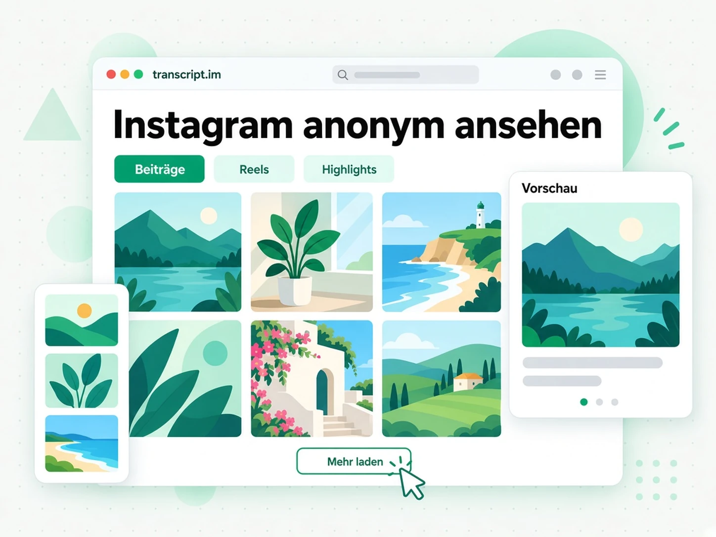 Instagram anonym ansehen: Beiträge, Reels und Highlights durchsehen