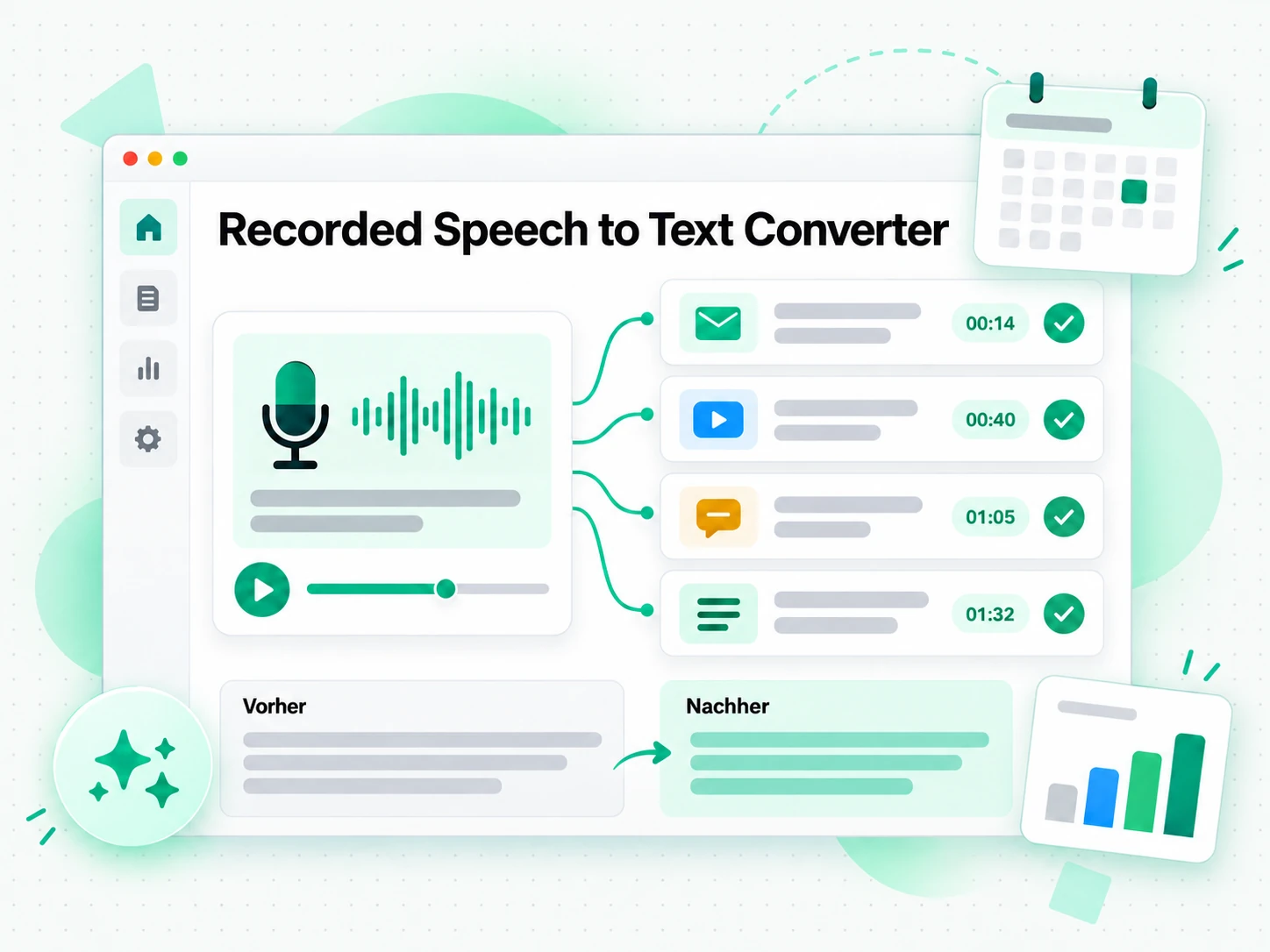 Recorded Speech to Text Converter: Shownotes und Artikel neu erstellt