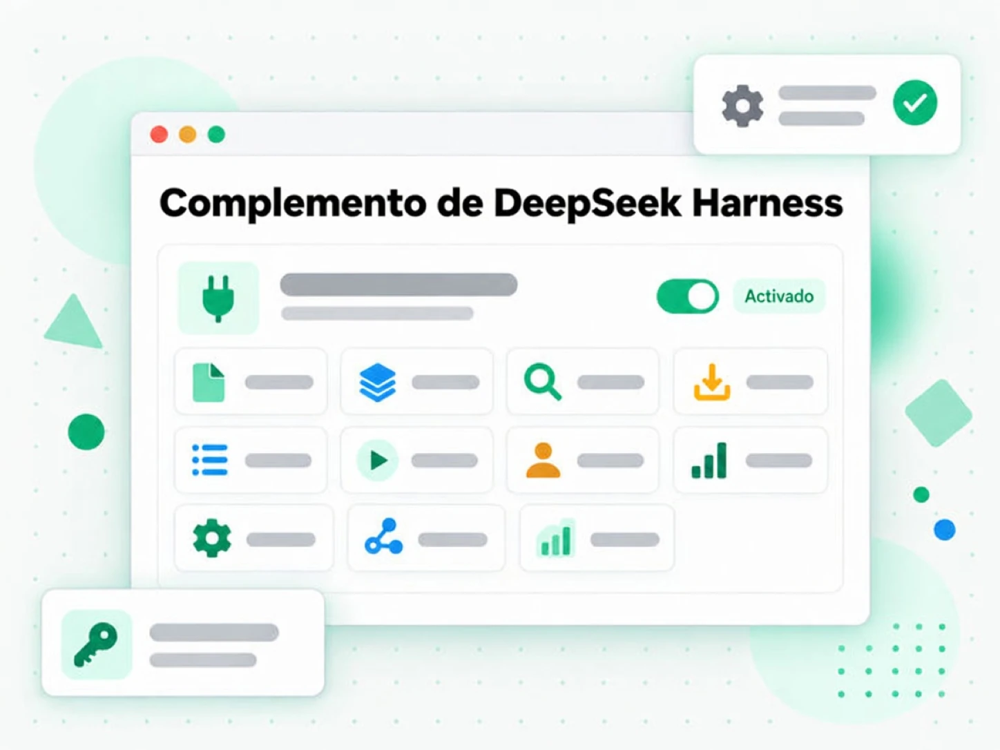 Complemento de DeepSeek Harness: once herramientas de transcripción y YouTube en un complemento activado