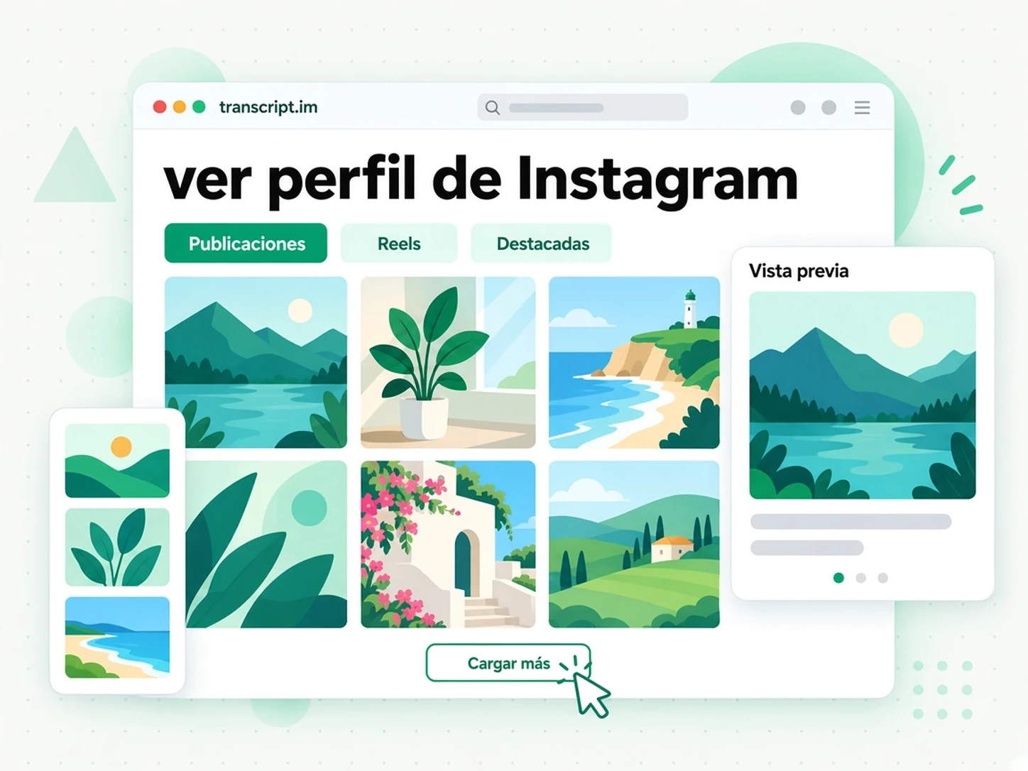 ver perfil de Instagram: Explora publicaciones, Reels y Highlights