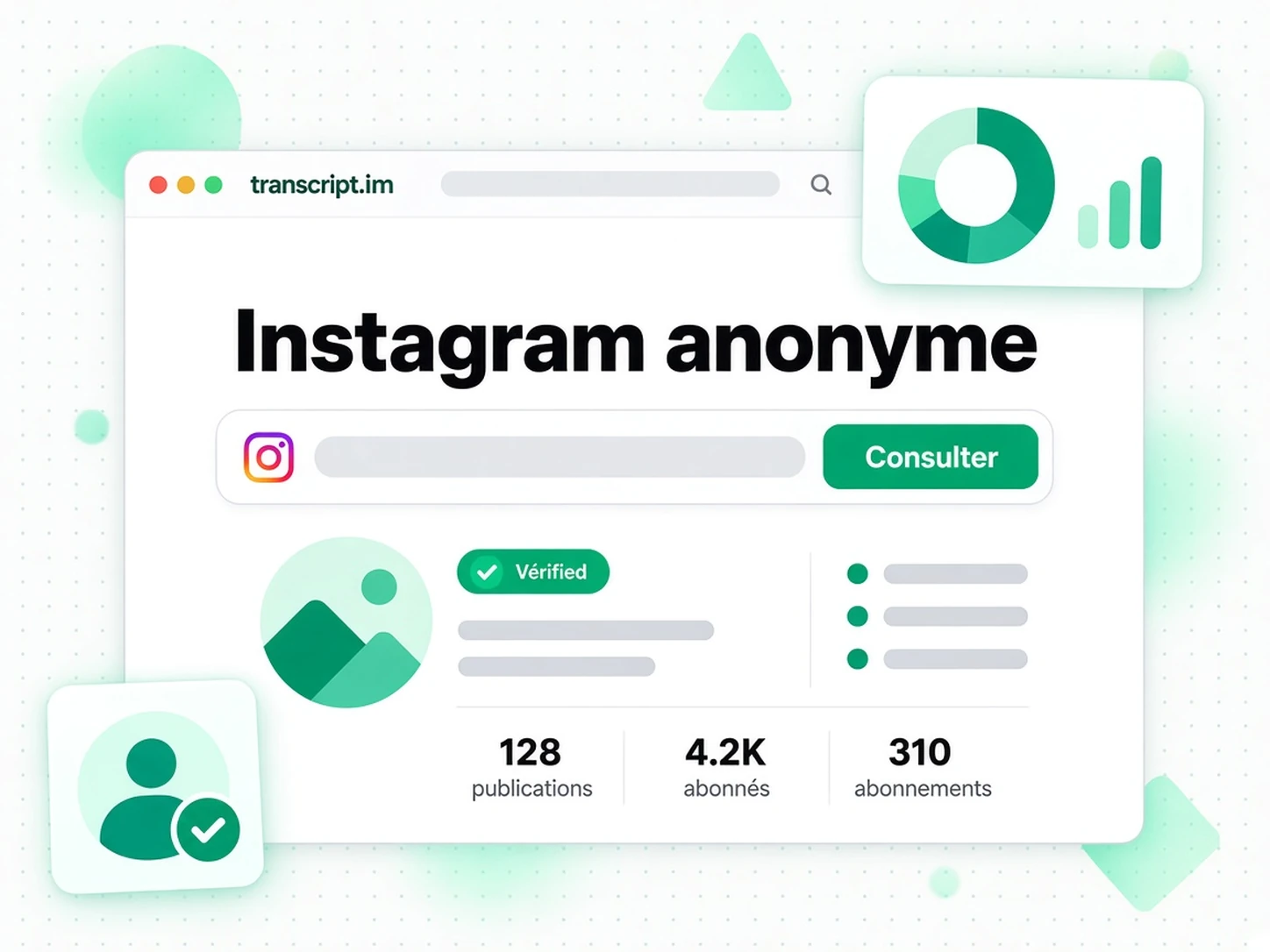 Instagram anonyme : Rechercher un profil Instagram public