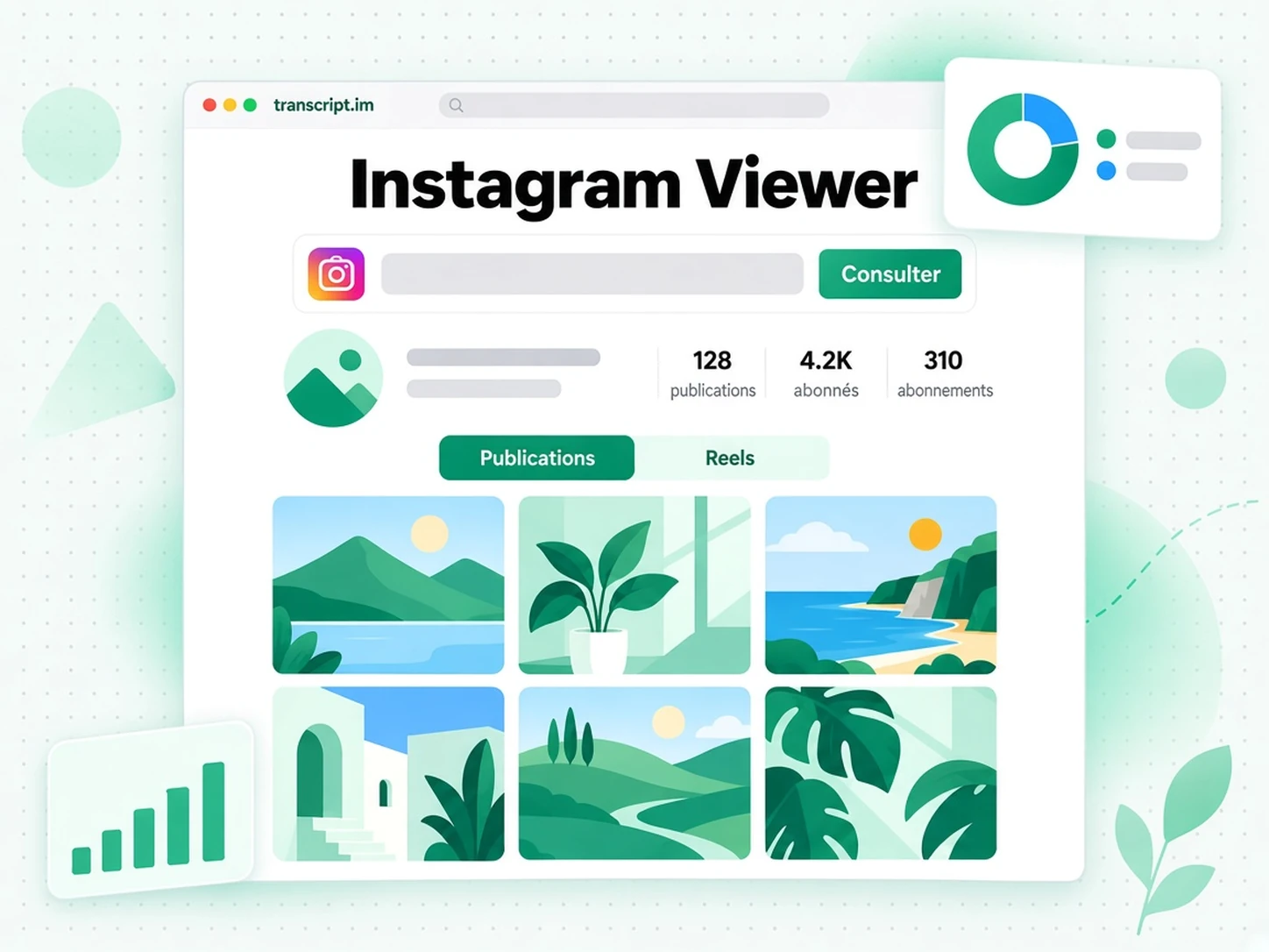 Instagram Viewer : Rechercher un profil Instagram public