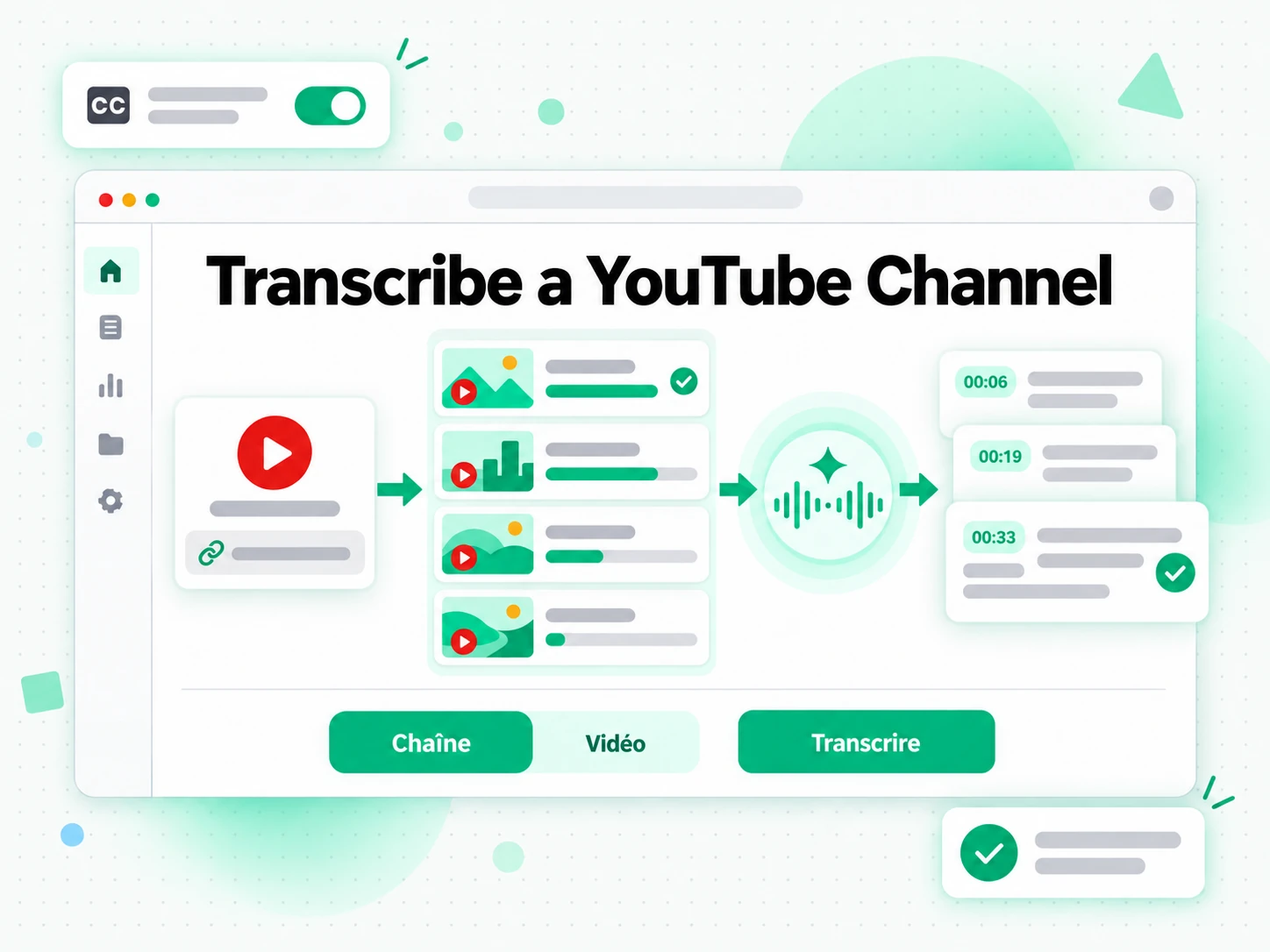 Transcribe a YouTube Channel en traitant toutes les vidéos en parallèle