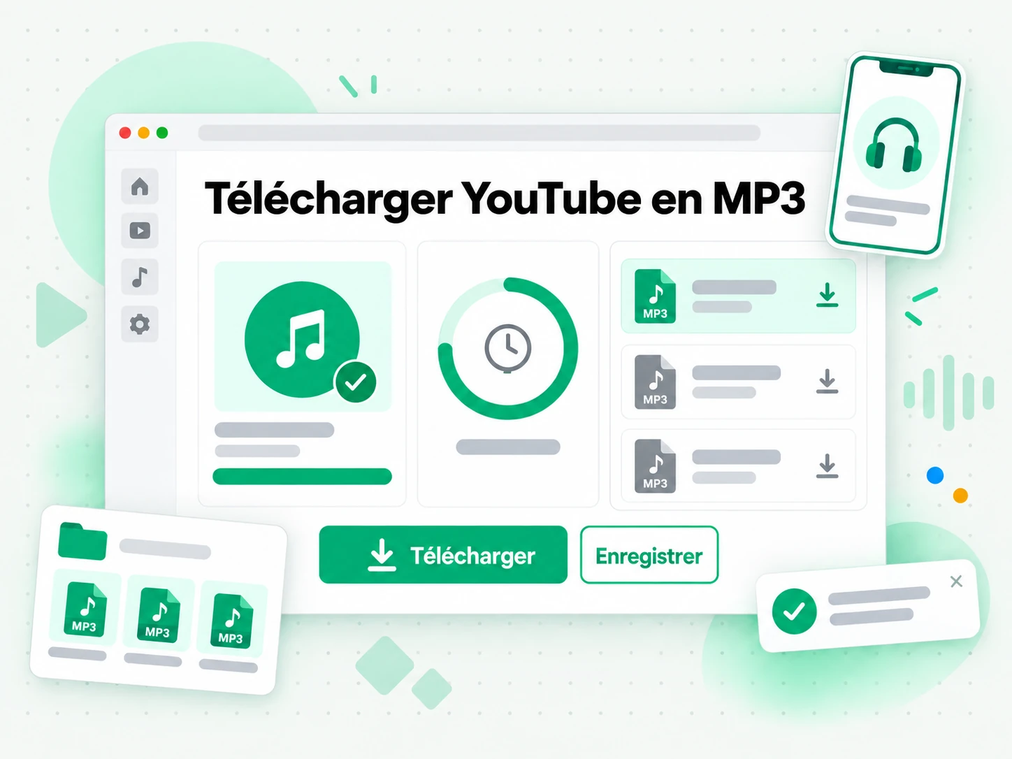 Télécharger YouTube en MP3 une fois le fichier prêt