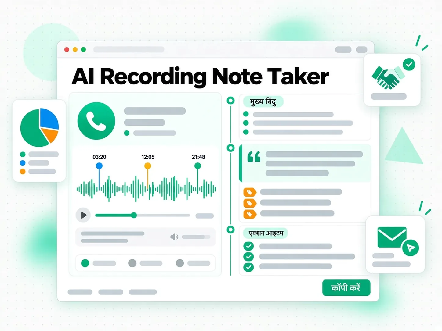 AI Recording Note Taker: क्लाइंट कॉल और सेल्स डिस्कवरी सेशन में नोट्स जनरेटर का उपयोग