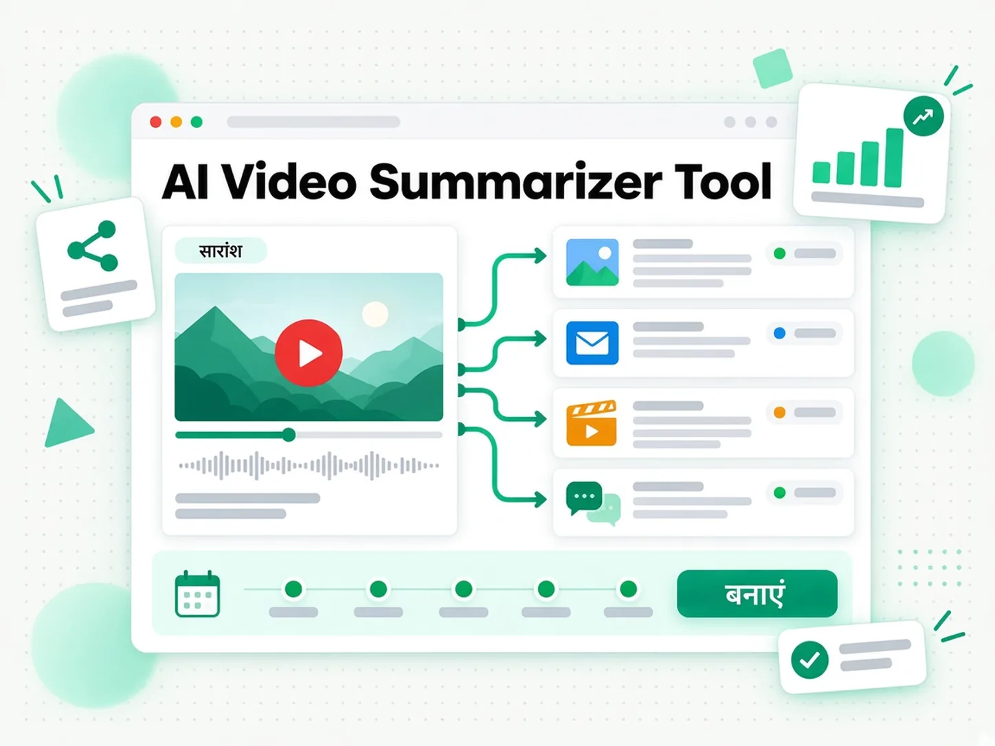 AI Video Summarizer Tool: AI सारांश से वीडियो कंटेंट का दोबारा इस्तेमाल