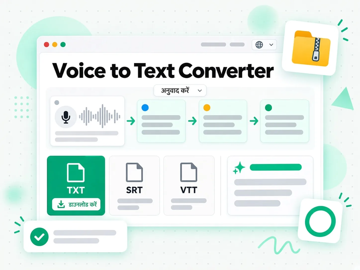 Voice to Text Converter: वॉइस नोट ट्रांसक्रिप्ट को मीटिंग नोट्स में बदलते हुए कनवर्टर