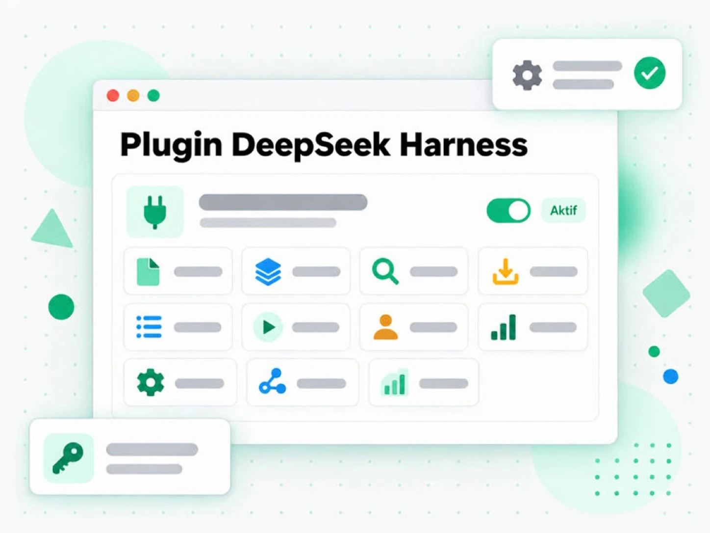 Plugin DeepSeek Harness: sebelas alat transkrip dan YouTube dalam satu plugin aktif