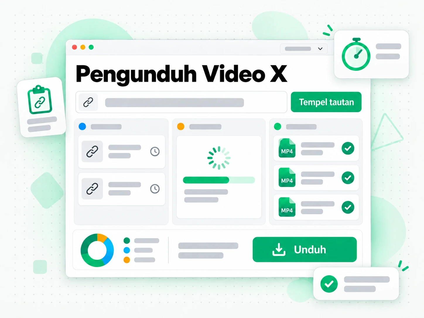 Pengunduh Video X menyiapkan klip video X berotorisasi untuk transkripsi