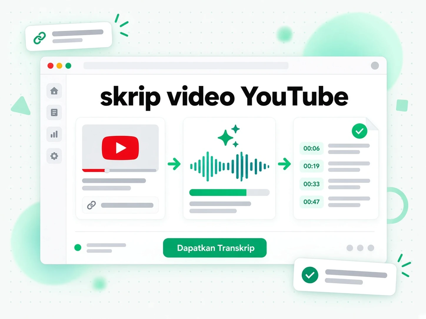 skrip video YouTube: Ubah Tautan YouTube Jadi Skrip