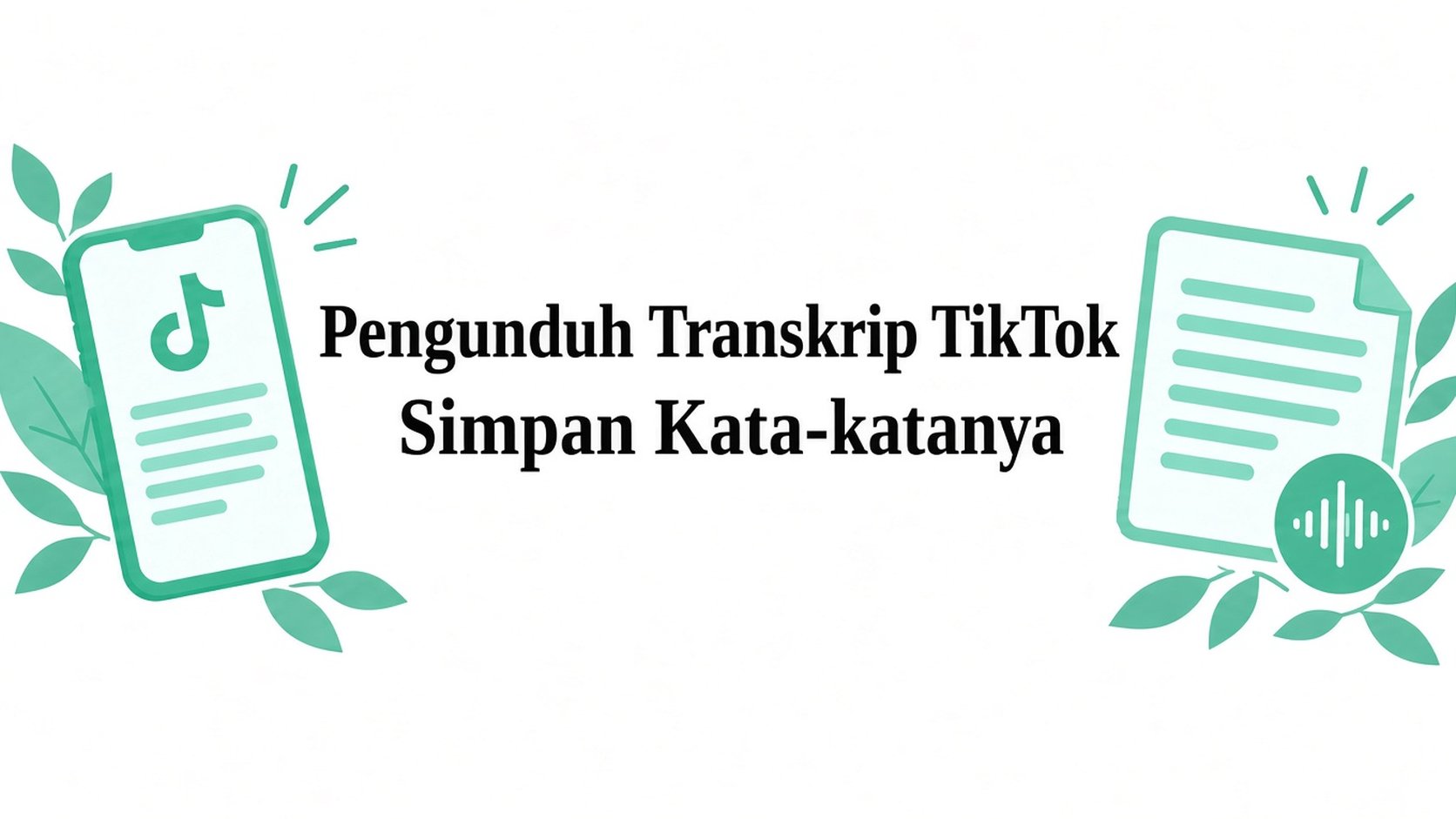 Pengunduh Transkrip TikTok: Simpan Kata-Katanya