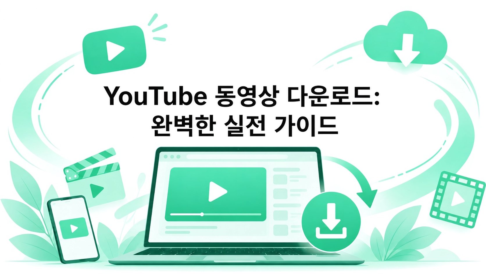 YouTube 동영상 다운로드: 완벽한 실전 가이드