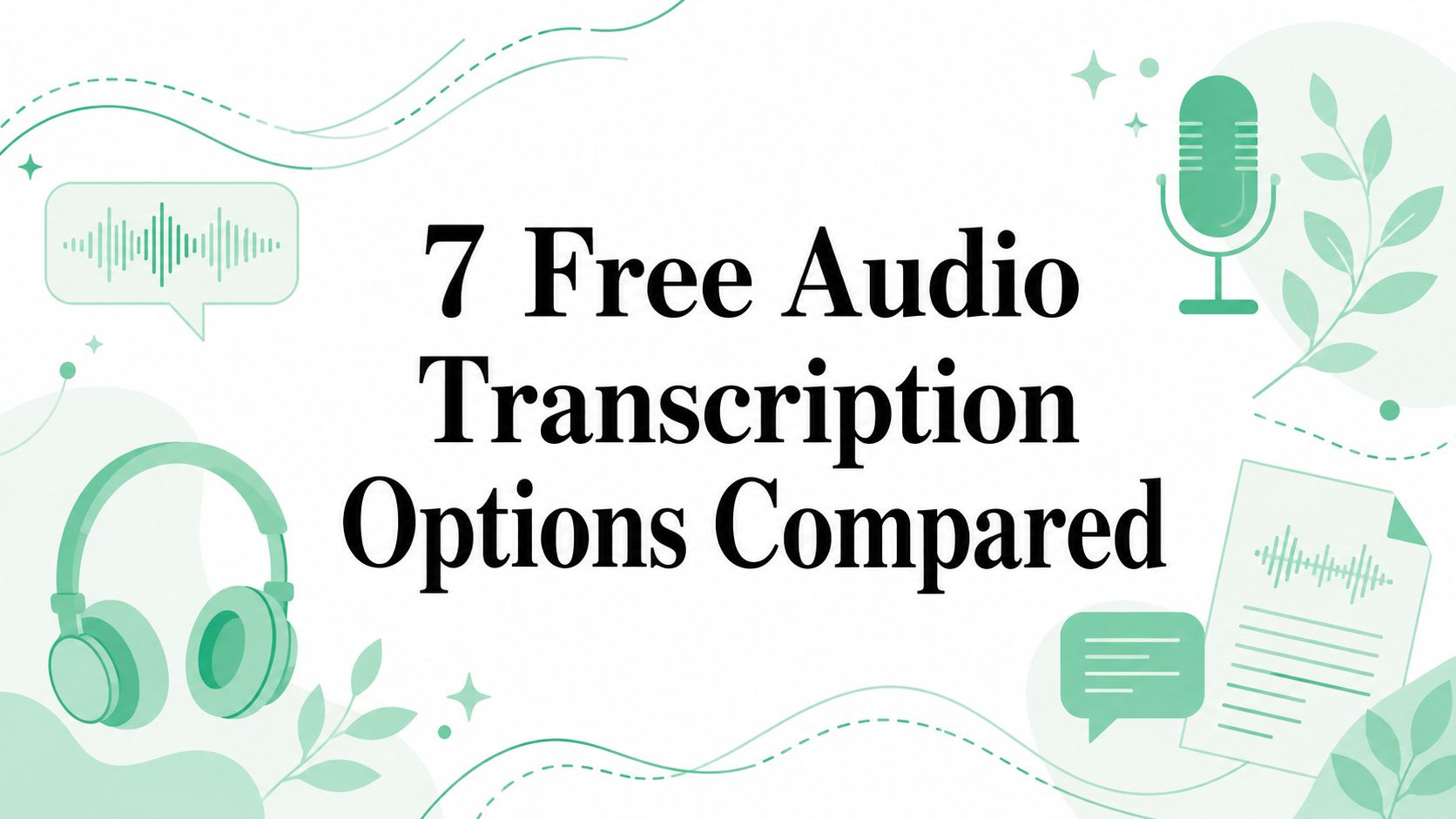 7 Free Audio Transcription Options Compared