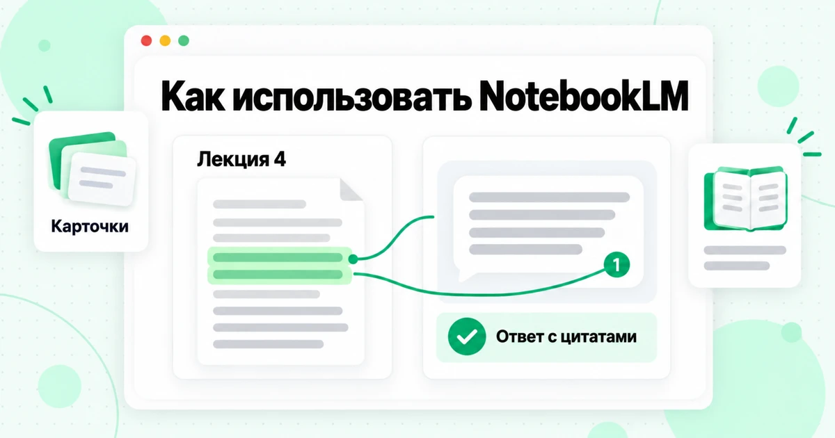 NotebookLM: пошаговое руководство на 2026 год
