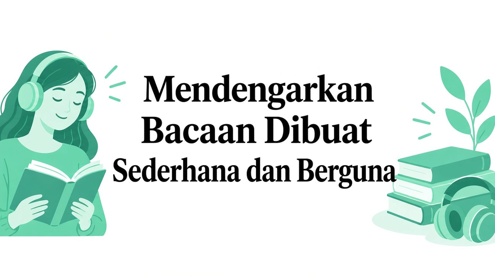 Mengubah Mendengarkan Jadi Membaca: Mudah dan Berguna