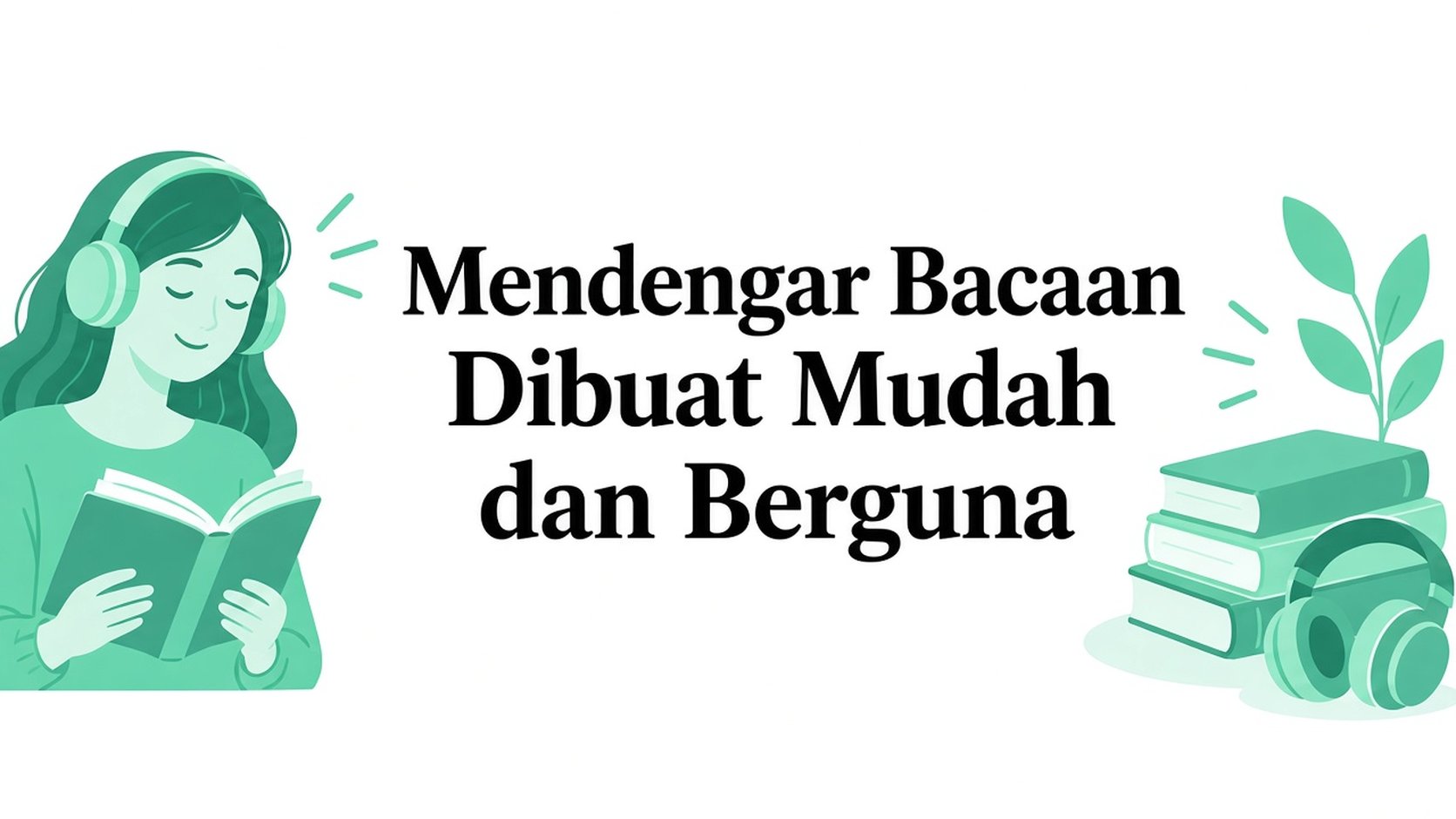 Menukar Pendengaran kepada Pembacaan: Mudah dan Berguna