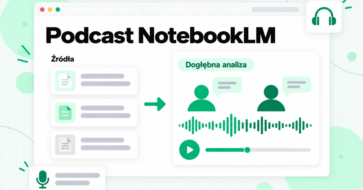 Podcast NotebookLM: przegląd audio, wideo i mapy myśli