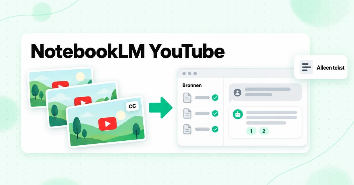 NotebookLM YouTube: Video's toevoegen & importfouten