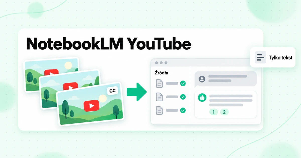 NotebookLM YouTube: Dodawanie filmów i błędy importu