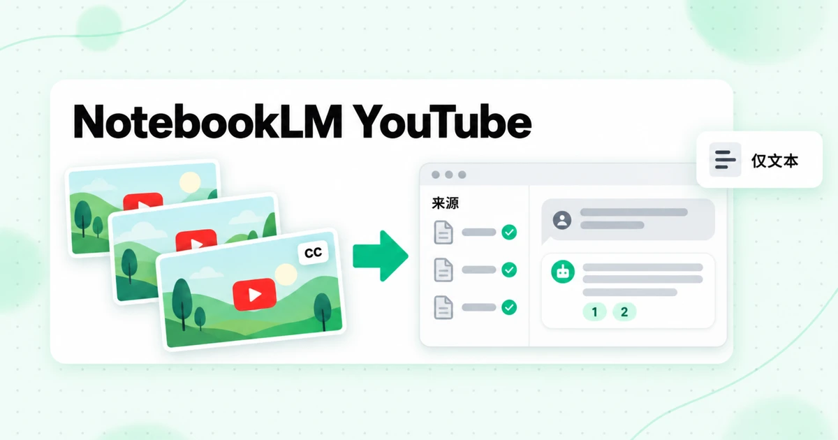 NotebookLM YouTube:如何添加视频并修复导入错误