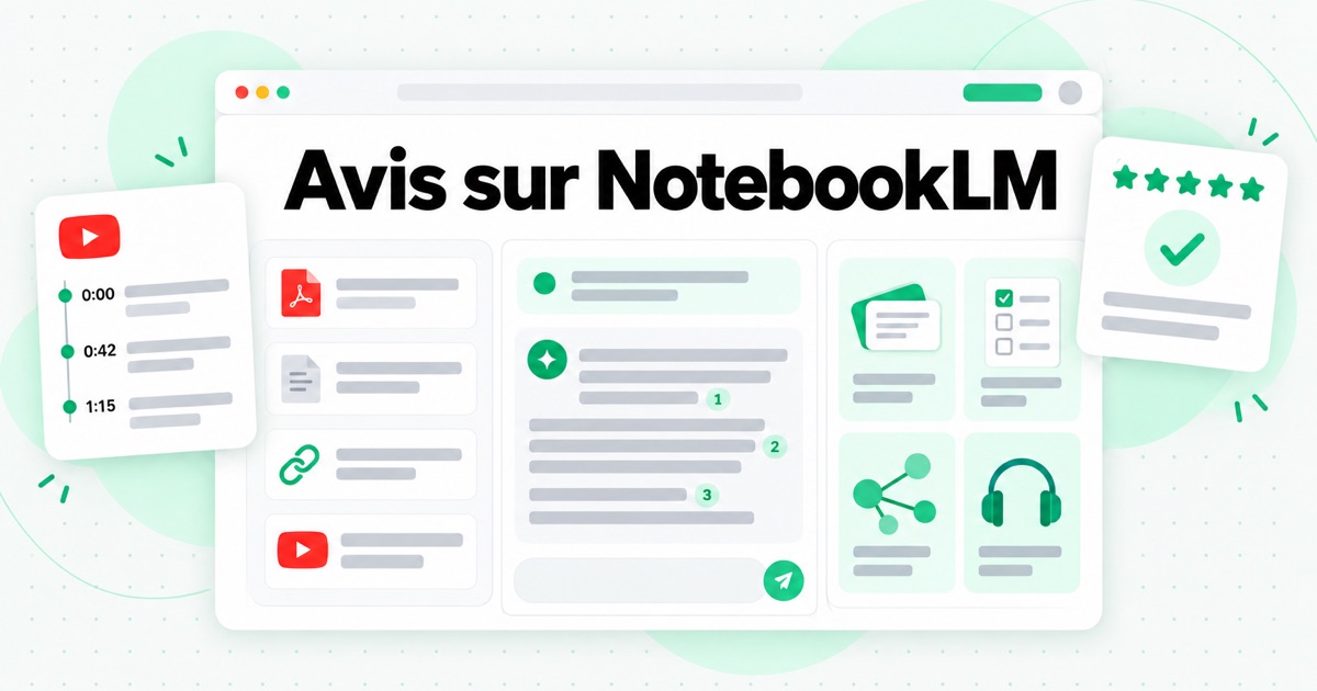 NotebookLM : avis 2026 sur le carnet IA de Google