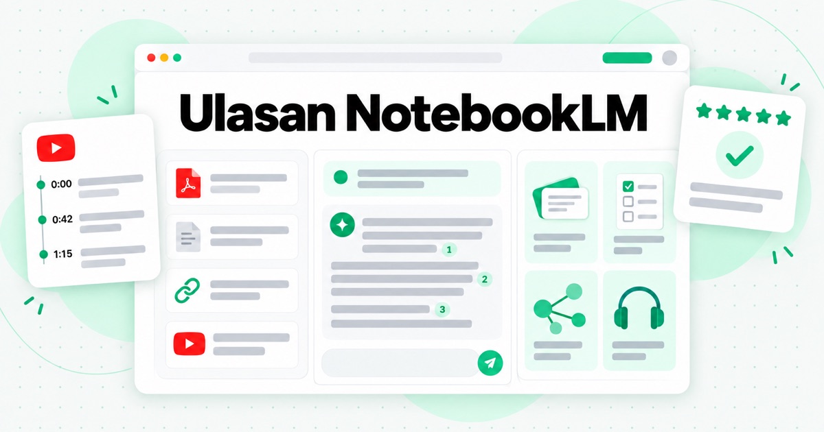 Apa itu NotebookLM? Ulasan buku nota AI Google 2026
