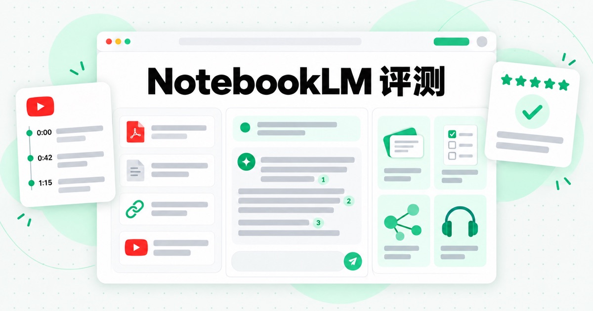 NotebookLM 是什么?2026 年 Google AI 笔记本评测