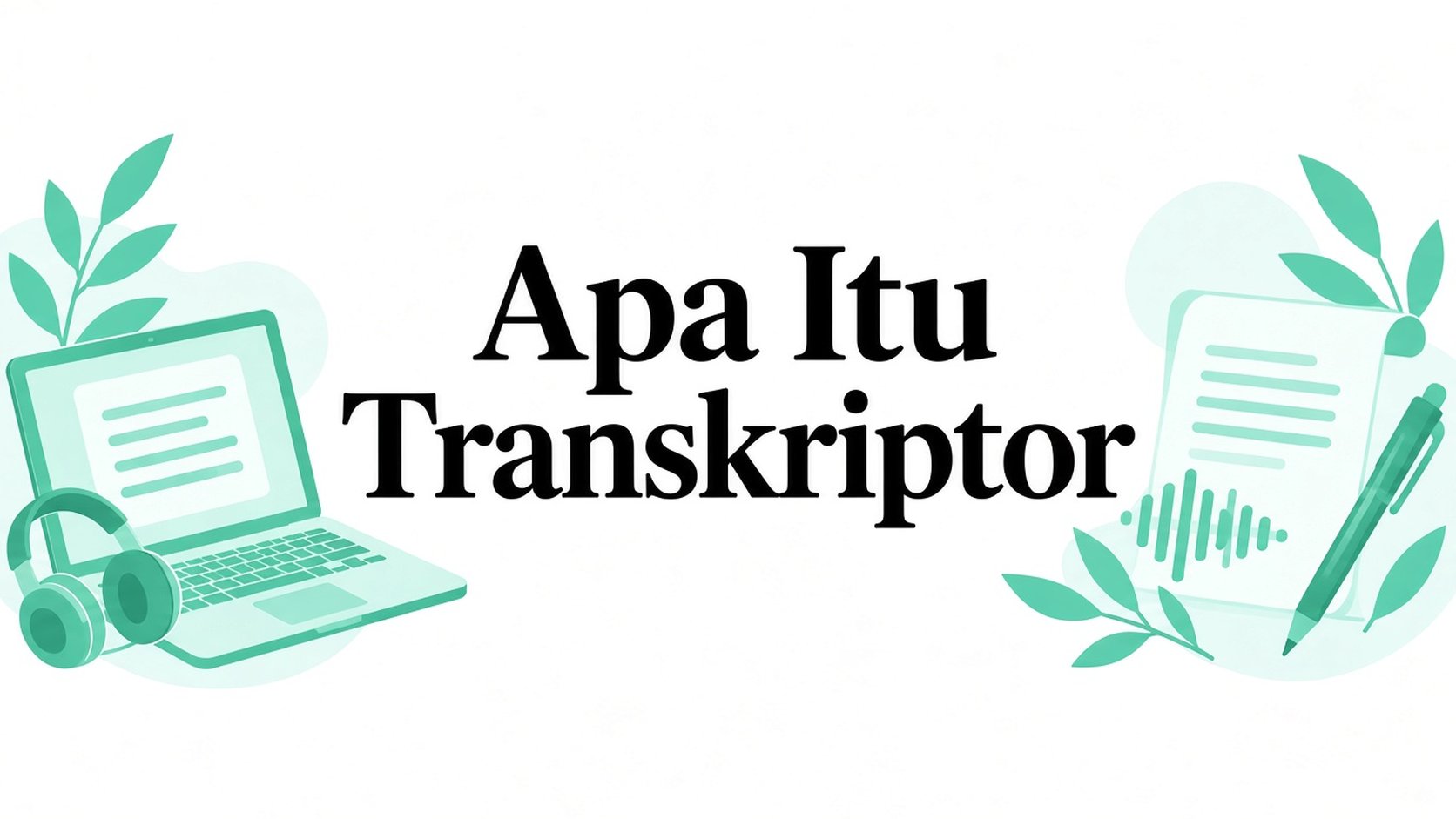 Apa Itu Transcriber? Arti, Tugas, dan Cara Kerjanya
