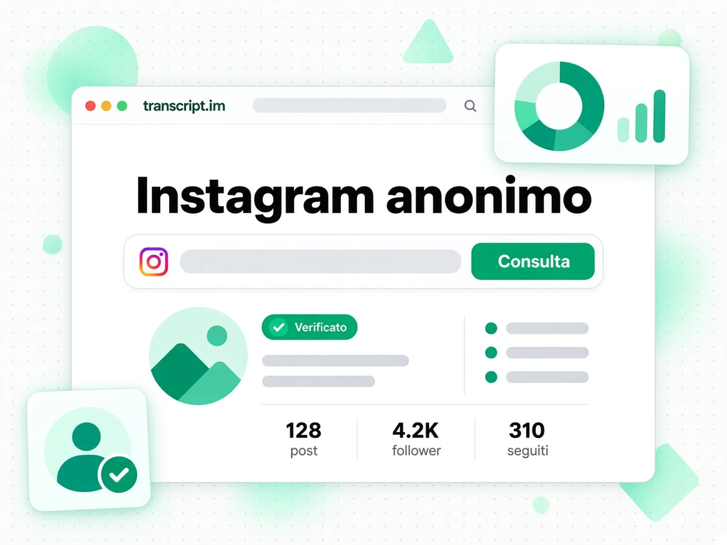 Instagram anonimo: Cerca un profilo Instagram pubblico