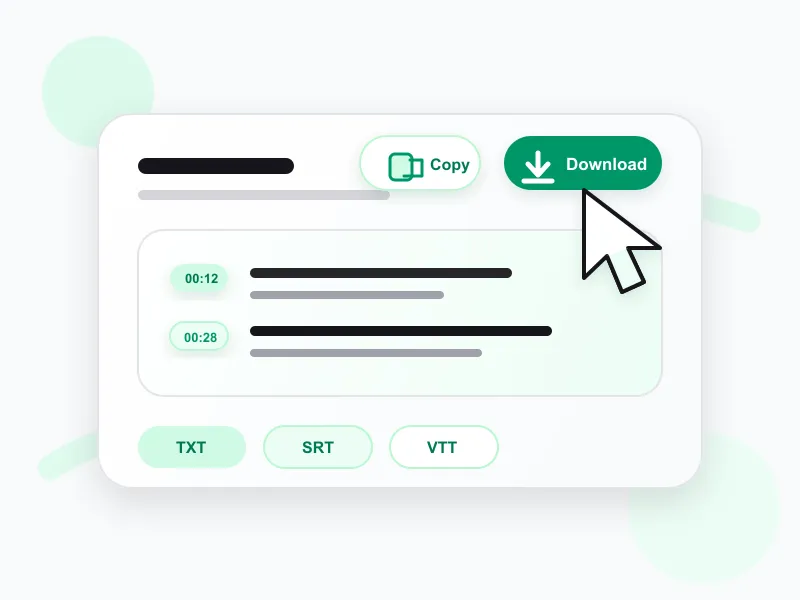 Step 3 — copy, translate, summarize, or download
