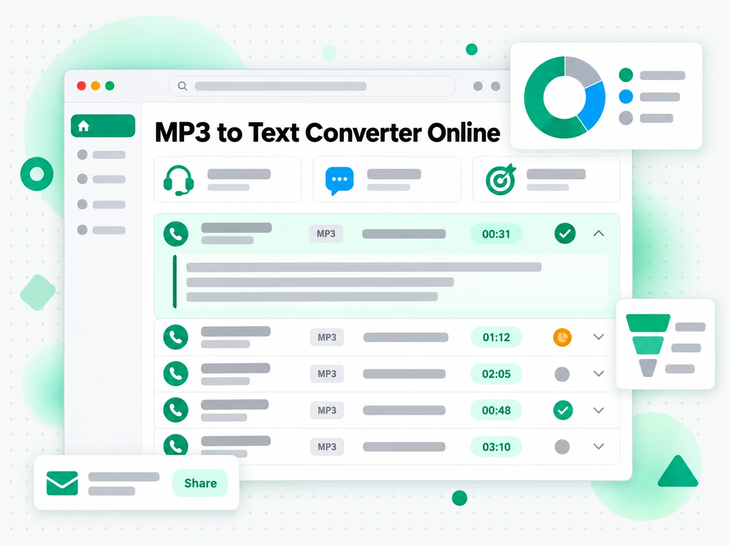 MP3 to Text Converter Online: localized sales and outreach scripts built from an MP3 transcript