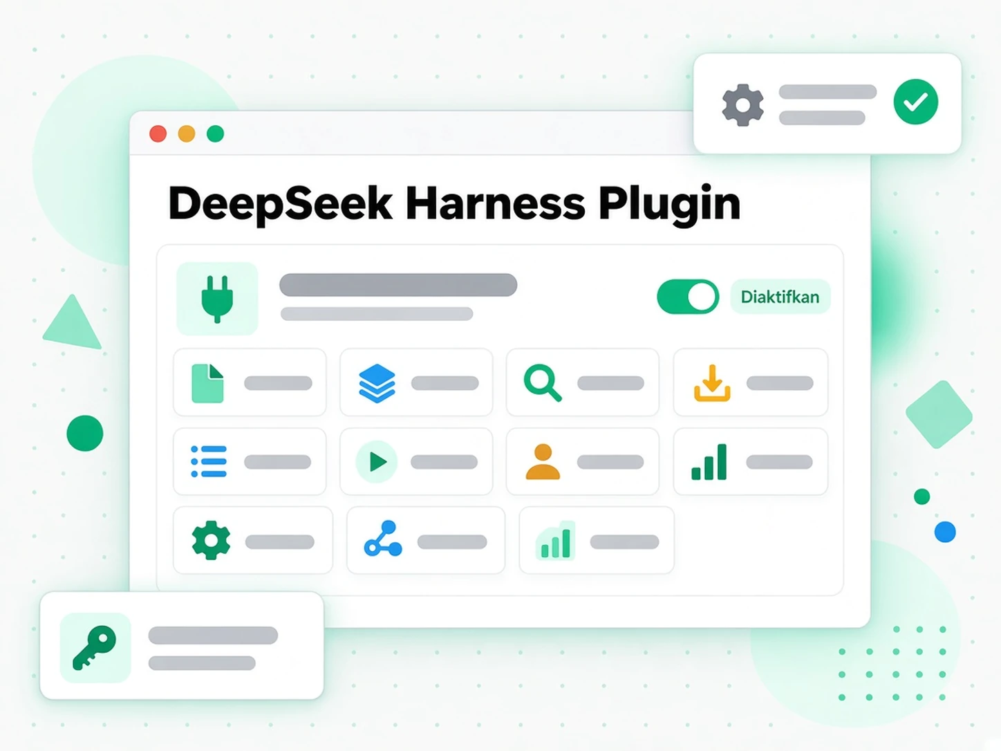 Plugin DeepSeek Harness: sebelas alat transkrip dan YouTube dalam satu plugin yang diaktifkan