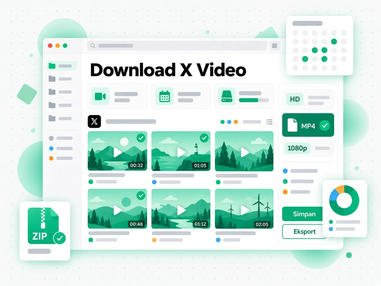 Muat Turun Video X: pengkarya menyimpan video daripada catatan X atau Twitter sendiri