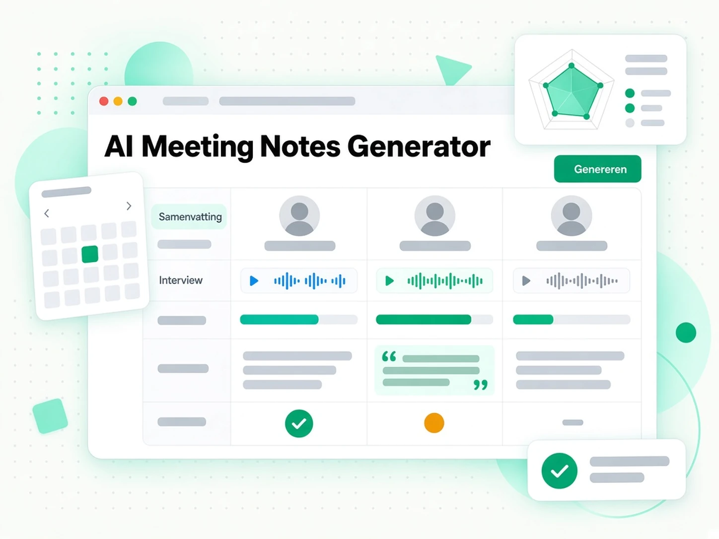 AI-notulengenerator: een notulengenerator gebruiken bij sollicitatiegesprekken en hiring-debriefs