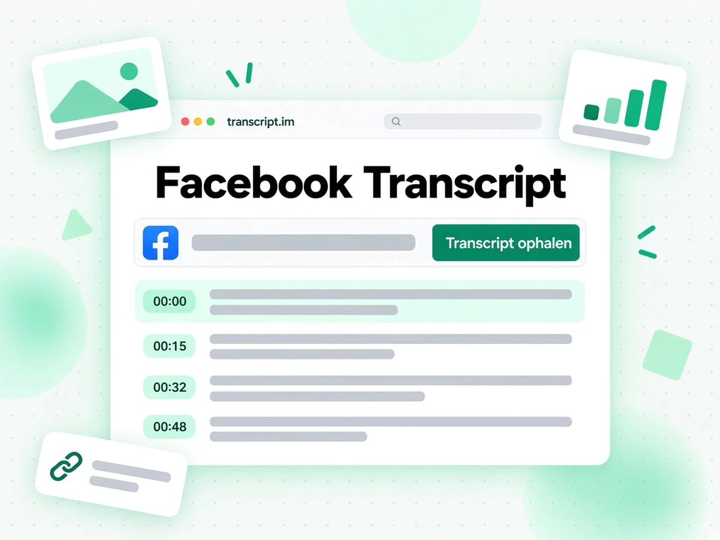 Facebook Transcript: Zet een Facebook-video om in een transcript