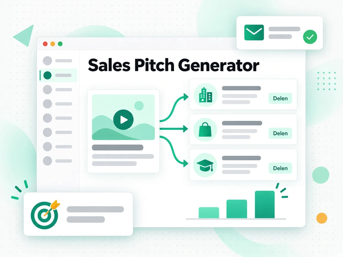 Sales pitch generator: gepersonaliseerde salespitches opgesteld op basis van één videotranscript