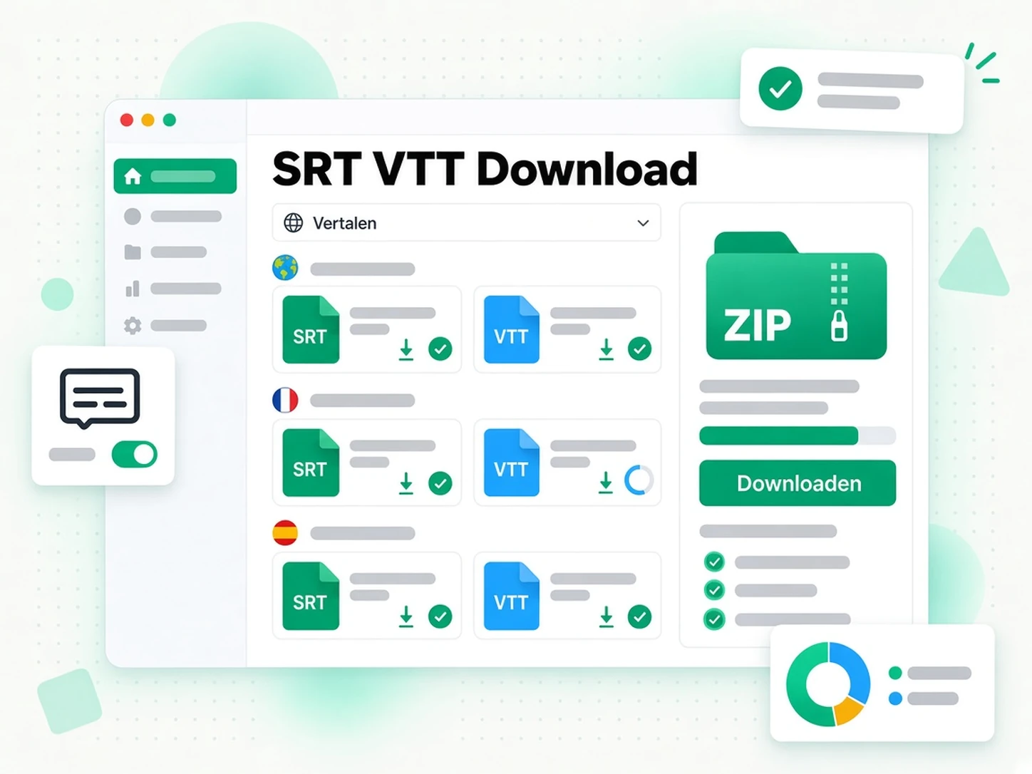 SRT VTT downloaden: YouTube-ondertitels downloaden als SRT- of VTT-bestand