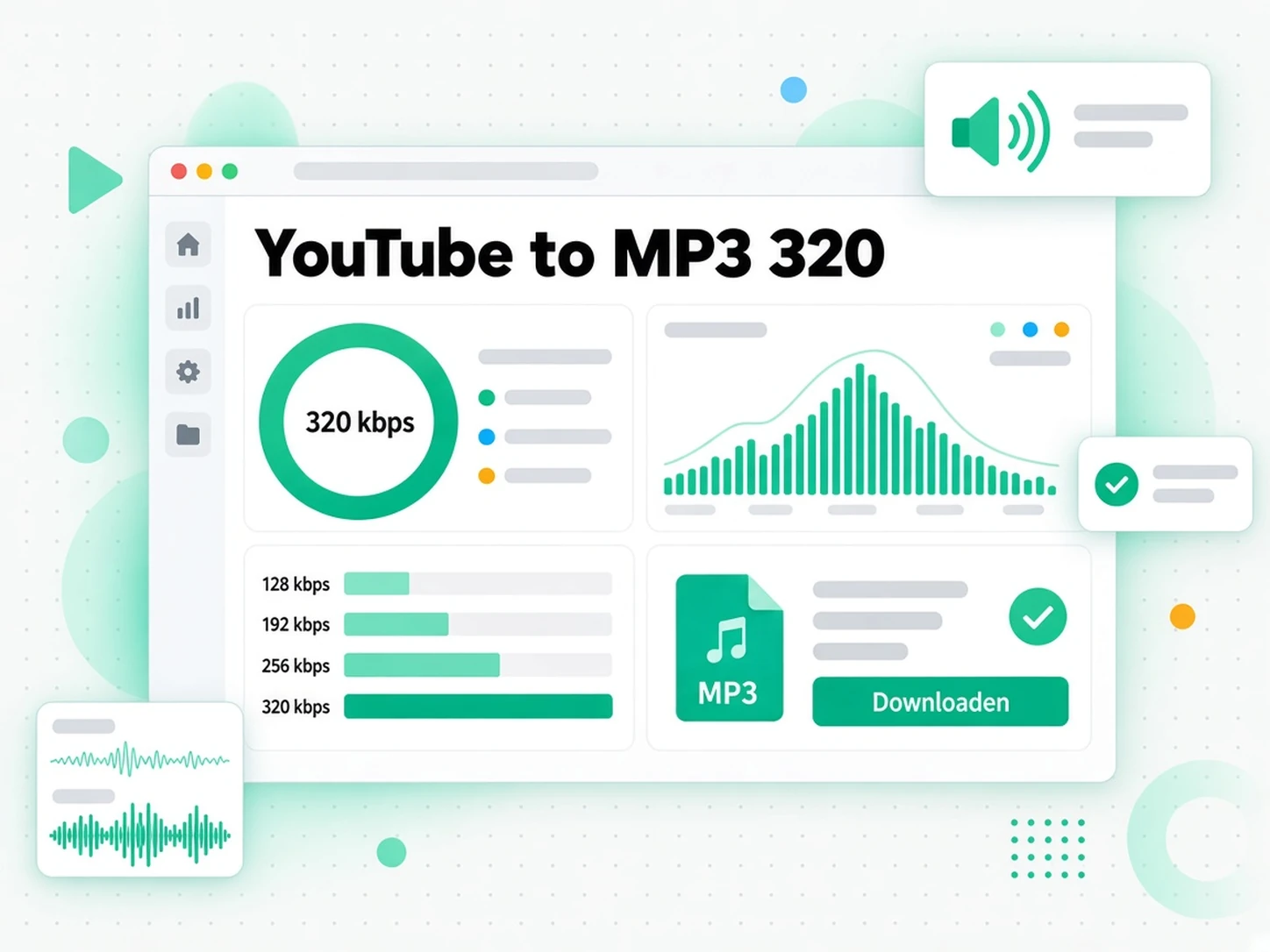 YouTube naar MP3 320: een offline MP3-luisterwachtrij opbouwen zonder internetverbinding