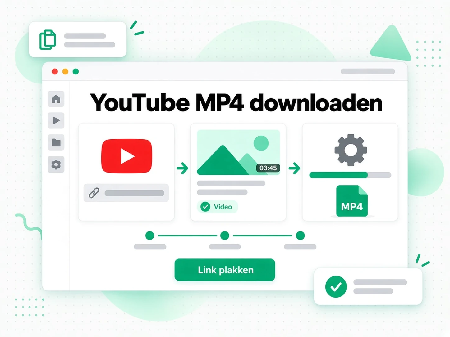 YouTube MP4 downloaden: een YouTube-link plakken