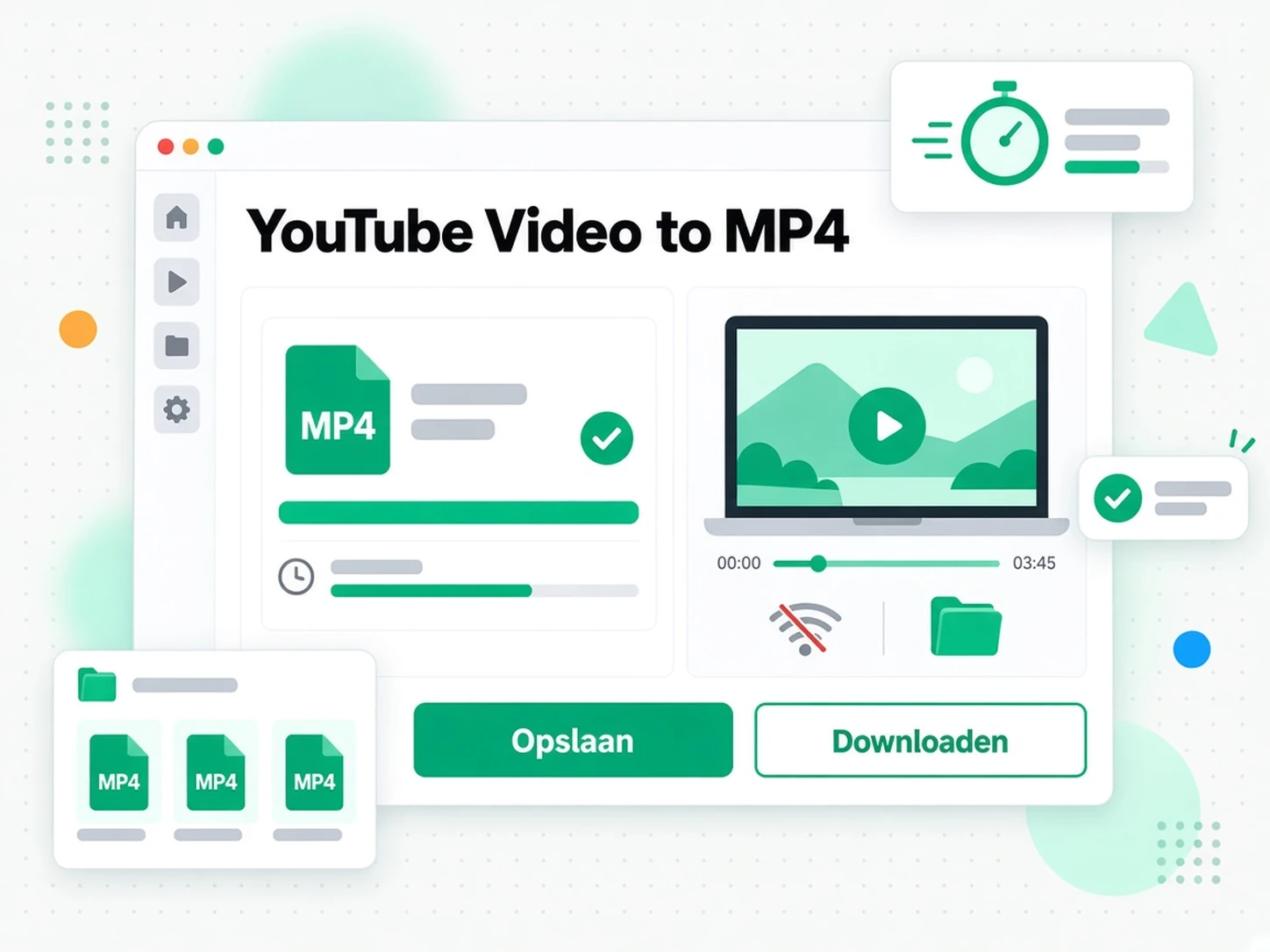 YouTube-video naar MP4: het voltooide MP4-bestand downloaden