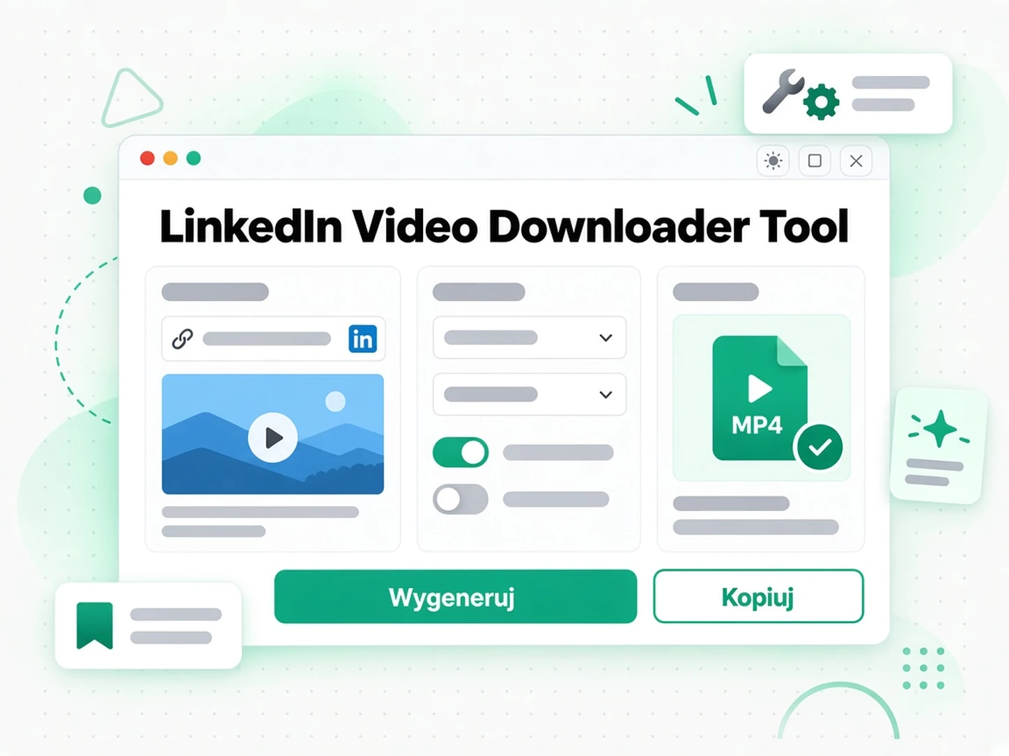 Badacz zachowuje film z LinkedIn wraz z informacją o źródle