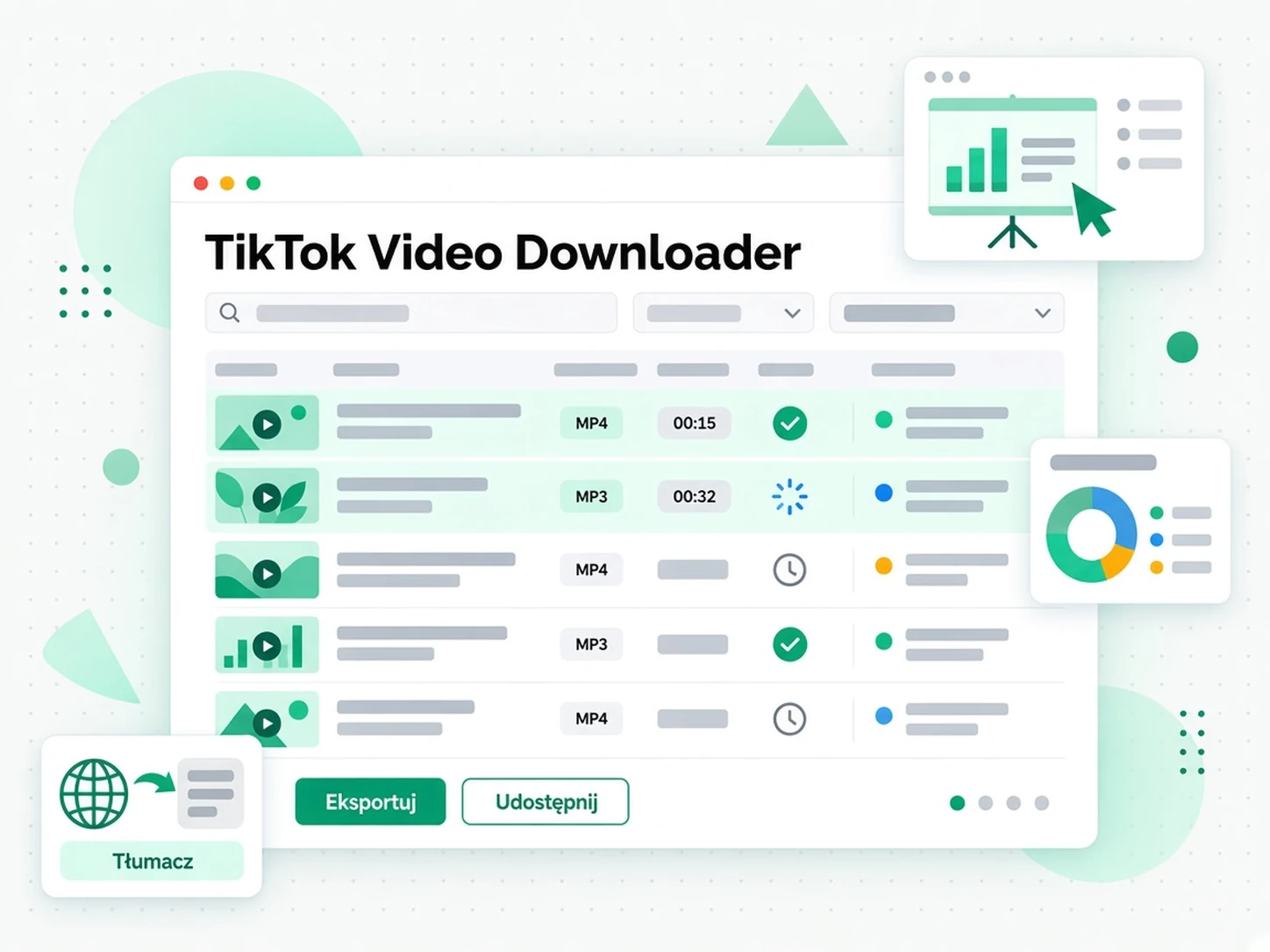 Zespół social media przegląda zatwierdzony film TikTok offline