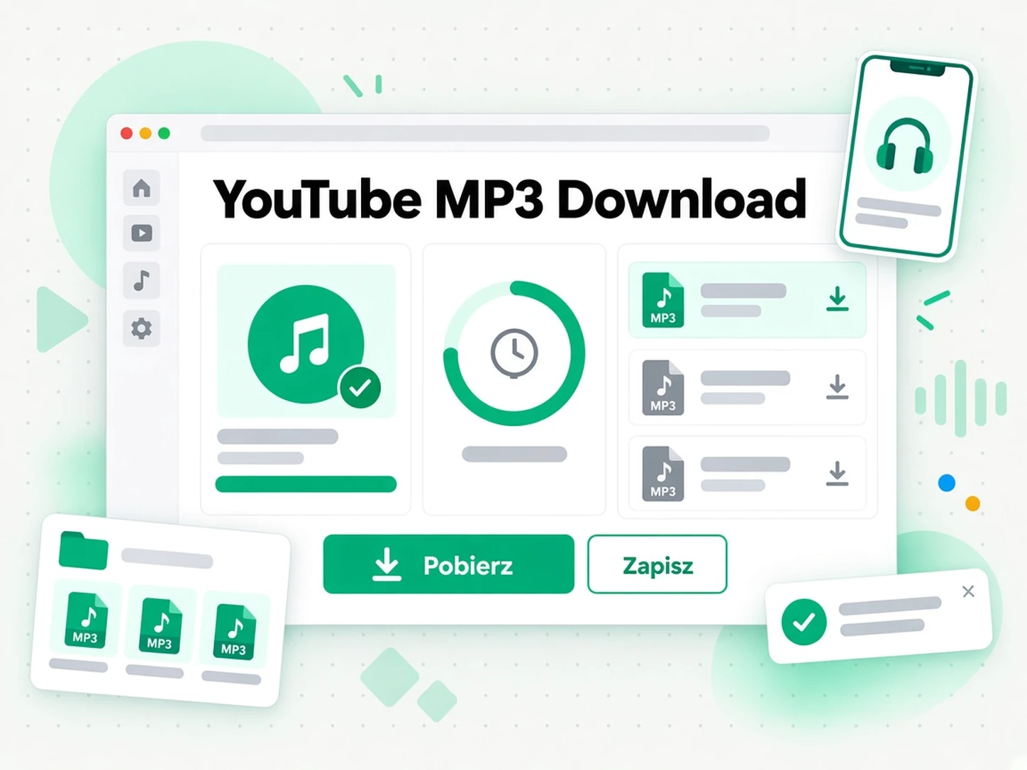 Pobieranie gotowego pliku MP3