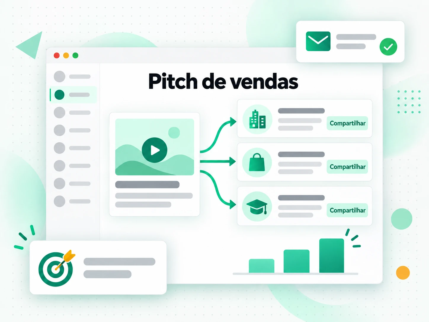 Pitch de vendas: pitches de vendas personalizados a partir de uma única transcrição