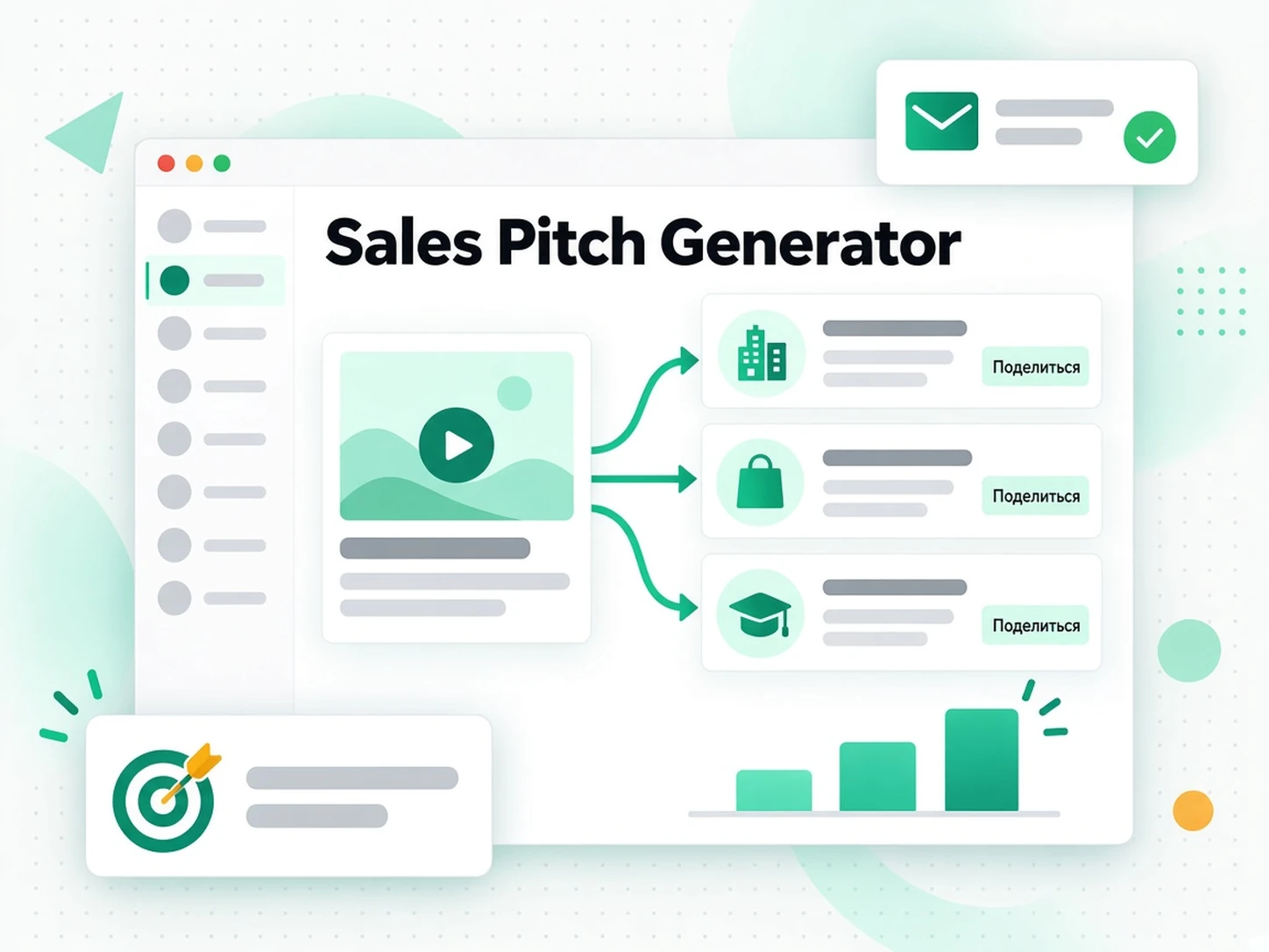 Sales Pitch Generator: персональные презентации продаж из одной расшифровки видео