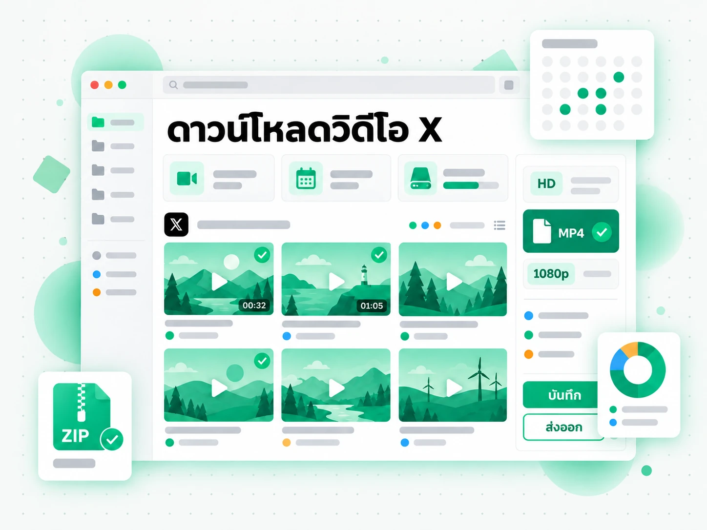 ดาวน์โหลดวิดีโอ X จากโพสต์ของตัวเอง