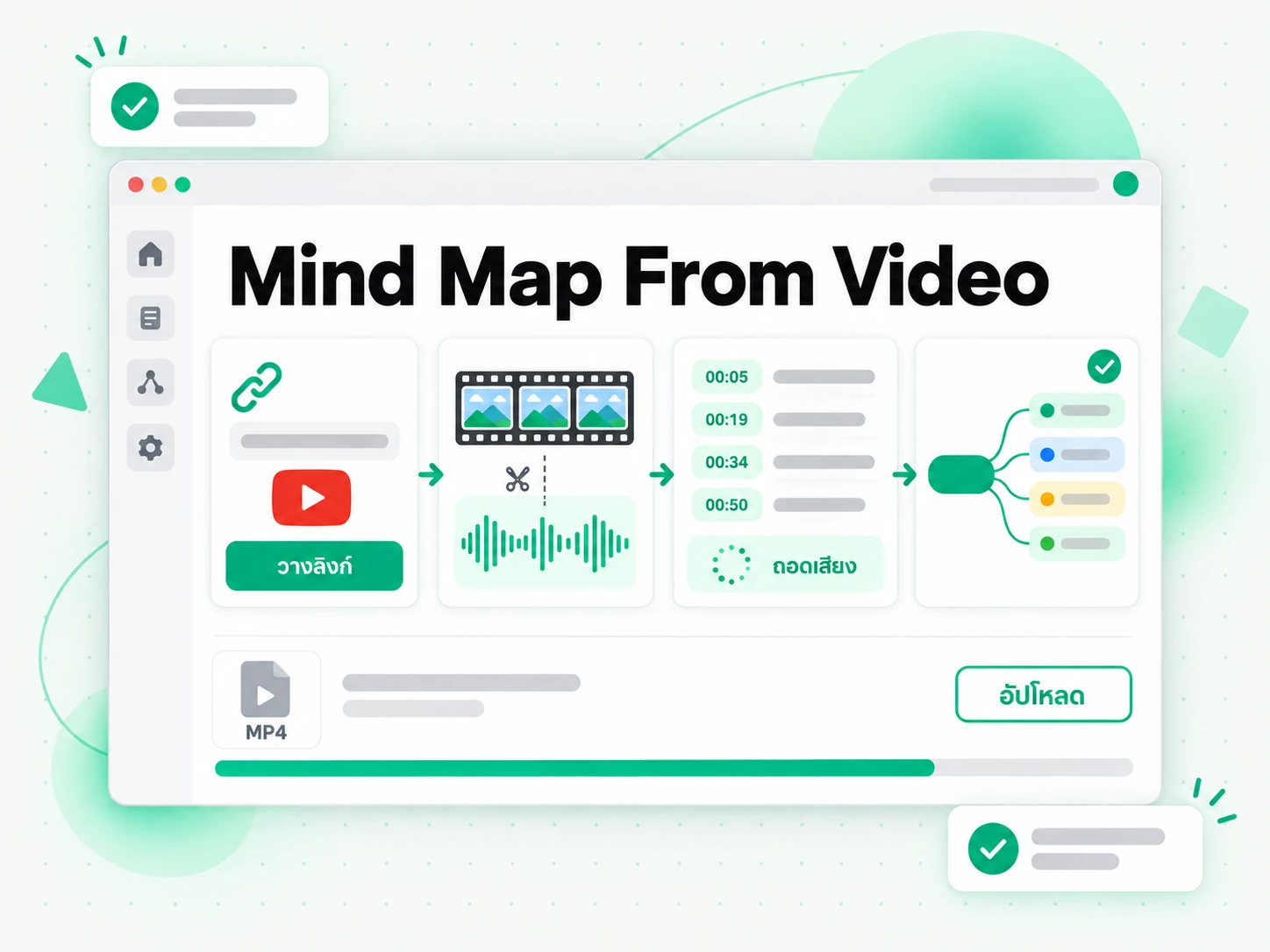 Mind Map From Video ในเครื่องมือ